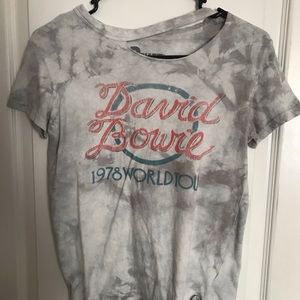 david bowie tour t-shirt